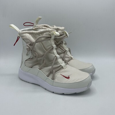 Nike Tanjun High Rise Boots Phantom Sand Red AO0355 005