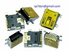 USB B Mini Connector Jack 5pin Charging Charger Port Navi Mp3 Mp4