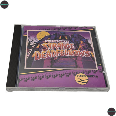 Murder Makes Strange Deadfellows IBM PC CD-Rom Spiel Jewel Case Tiger Media 1991