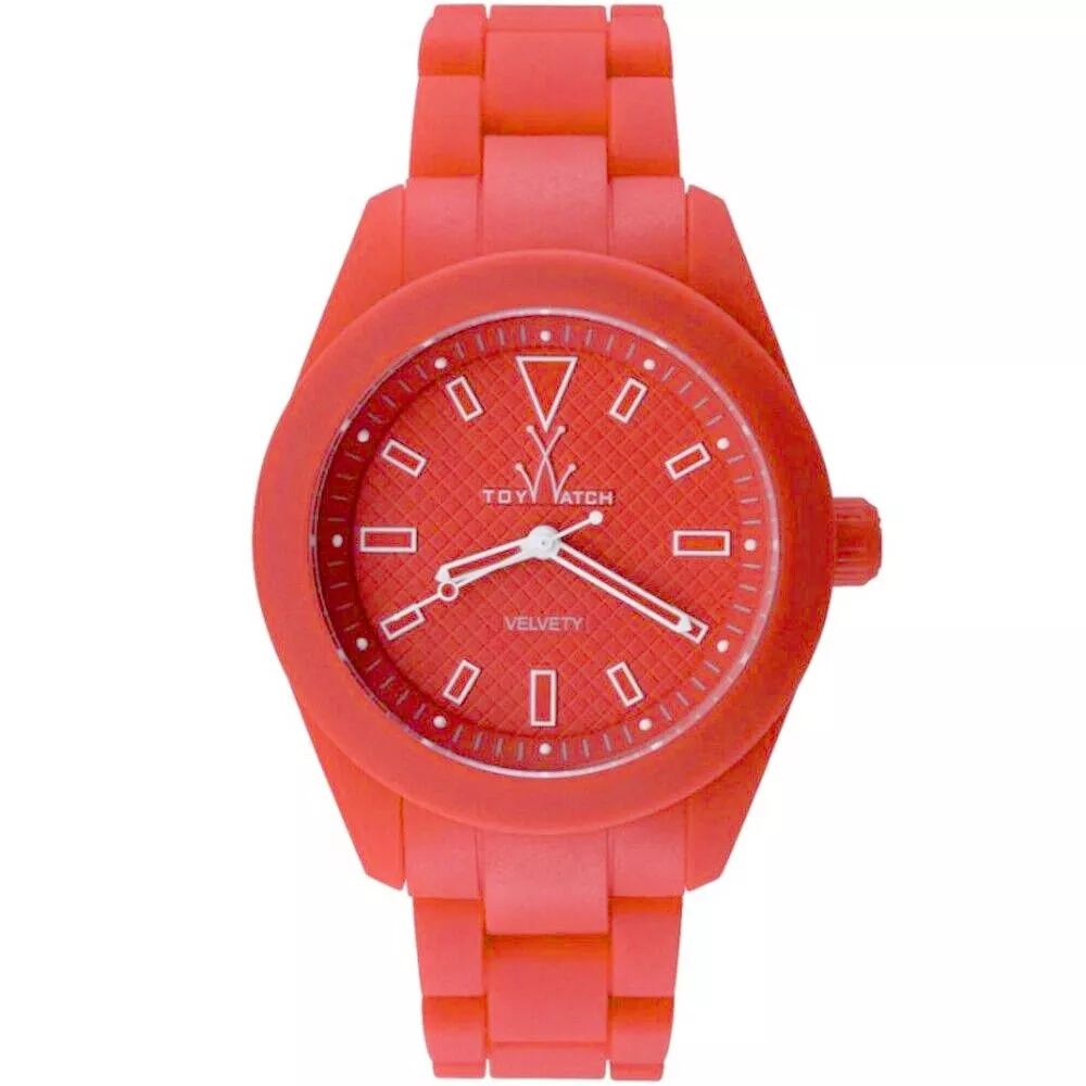 Toy watch top velvety black