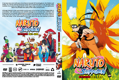 DVDS Naruto Clássico e Naruto Shippuden Completo + 118 Episódios