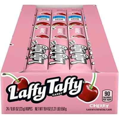Laffy Taffy Rope - Case of 24 (Cherry)