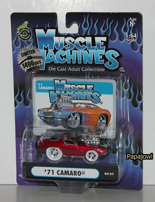 ミニカー s2020 MUSCLE MACHINES 1/24 SCALE 1971 Muscle Machines