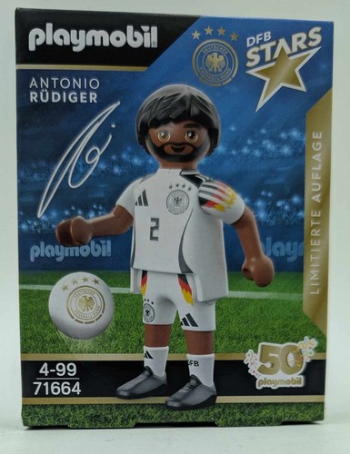 Playmobil 71664 DFB Stars Antonio Rüdiger Fußball Nationalmannschaft EM NEU - Picture 3 of 10