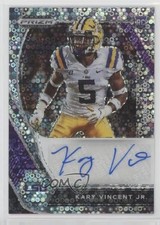 2021 Panini Prizm Draft Picks Circles Kary Vincent Jr #DPA-KVI Auto 0j81
