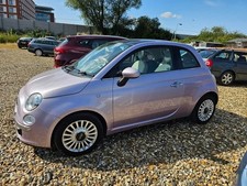 Fiat 500, Pink, 2013