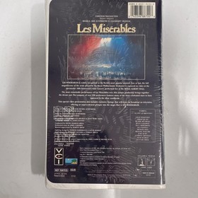 Columbia TriStar Les Mis&eacute;rables Dream Cast in Concert VHS Clamshell 1996 NR