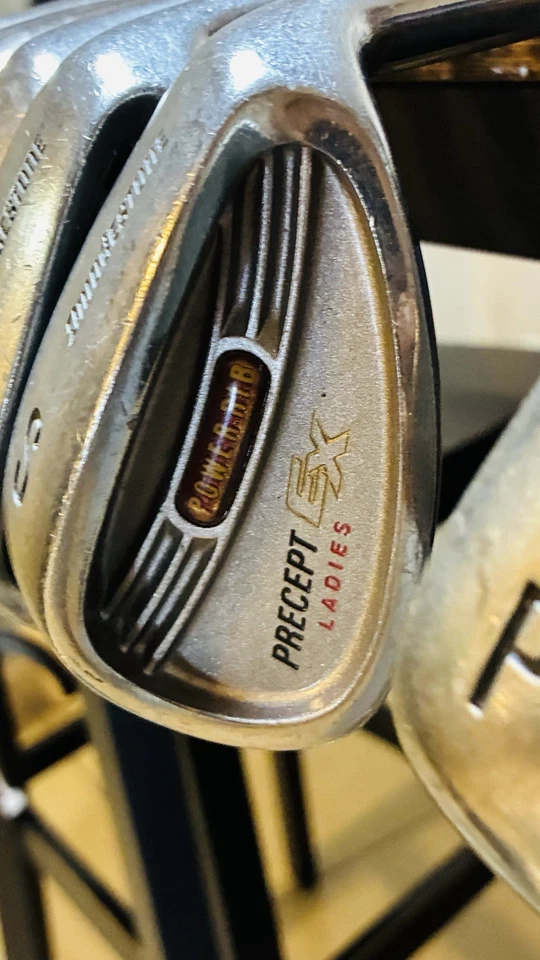 Bridgestone Precept EX Ladies Golf Iron Set 4–PW, SW Graphite L-Flex Right Hand - Image 4 of 4