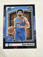 2024 Donruss optic Ajay Mitchell Black Pandora /15 🐼 Okc Thunder 