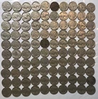 🦬 100 NO DATE 5c buffALO Nickels 🇺🇸 ONe huNdRed dateLeSS ^battLbiSON🪓bzZt🐝