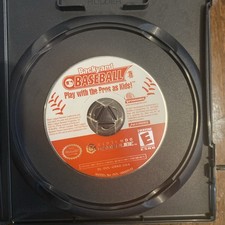 Backyard Baseball (Nintendo GameCube, 2003) disc and manual