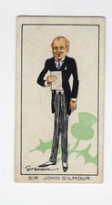 Type Card. Notable M.P.s Sir John Gilmour