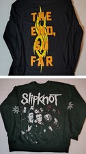 Slipknot Lot Of 2 Band Merch - The End So Far T-shirt Many Faces Sweater M