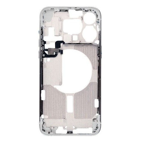 iPhone 15 Pro Max Middle Frame w/ Small Parts (White) (No Returns)