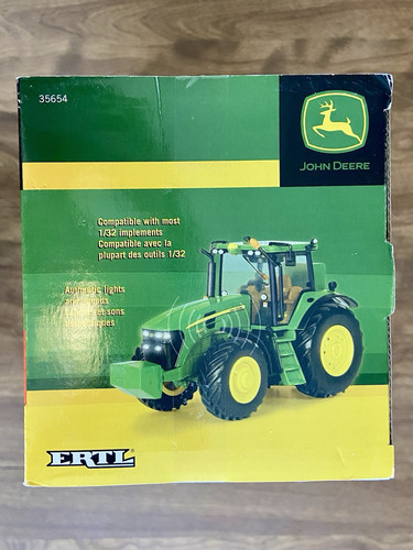ERTL John Deere 1:32 Radio Controlled RC 7930 Tractor NEW - Bild 5 von 10