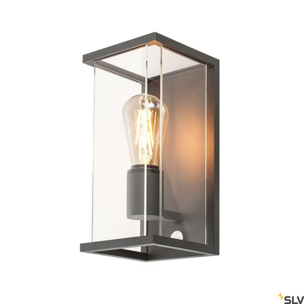 Anthrazit Moderne Wandleuchte Leuchter AußEnlampe Garten 1X15W/E27 IP44-image
