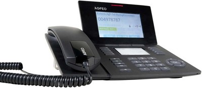 Agfeo Systemtelefon ST 56 SENSORfon S0/UP0 schwarz 10 Tasten 6101546