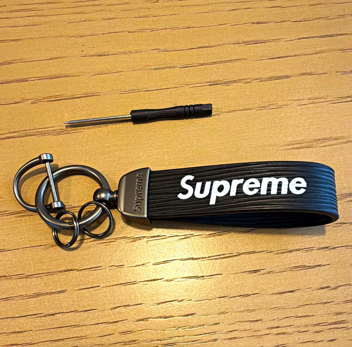 Supreme Leather Key Chains, Rings & Cases for Men for sale | eBay