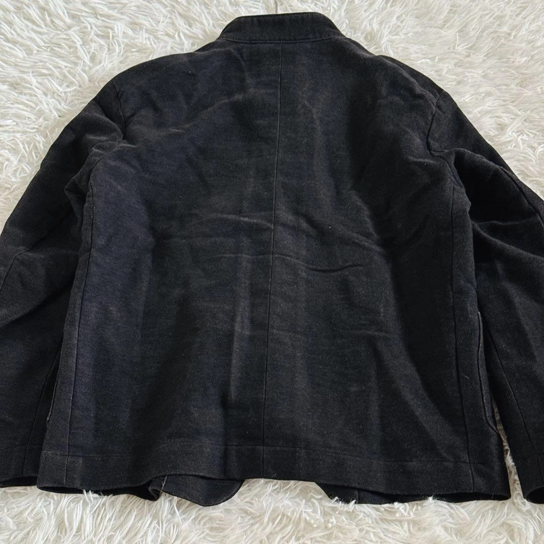 45R 45rpm Mole 908ALL Coverall Jacket Black Cotton Stand Collar Size 2 M Japan - product detail image 14