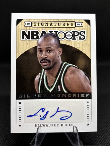 Sidney Moncrief #121 2013 Panini Hoops Signatures card