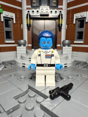 #ad #ad NEW Star Wars Grand Admiral ThrawnCustom Lego Minifigure $12.95