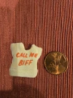 Vintage Mattel Liddle Kiddle HOWARD "BIFF" BOODLE Doll Call Me Biff shirt ONLY