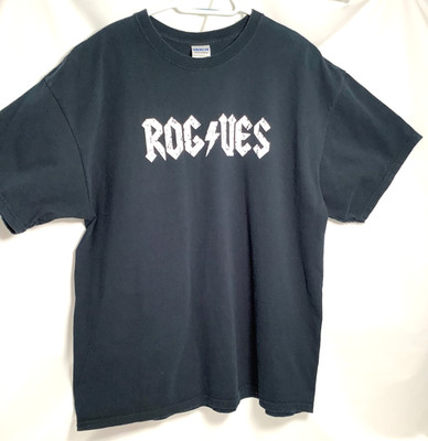 Rogues Celtic Irish Band | Purchased Maryland Ren Fair | Black Shirt Size XL