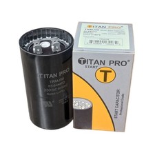 Titan Pro Trmj56 Motor Start Capacitor. 53-64 Mfd Uf 330 Vac