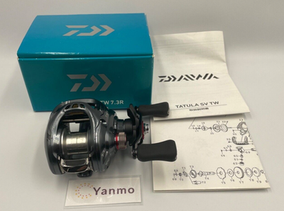 ダイワ　DAIWA タトゥーラHD (ギア比7.3 Daiwa Tatula SV TW 7.3R Gear Ratio 7.3:1 Right Handle Bait Casting