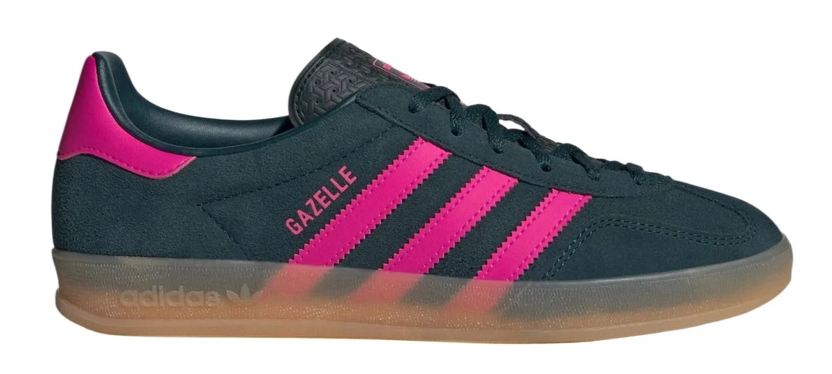 adidas gazelle silver green womens adidas Gazelle Indoor W IE7002 main image 0