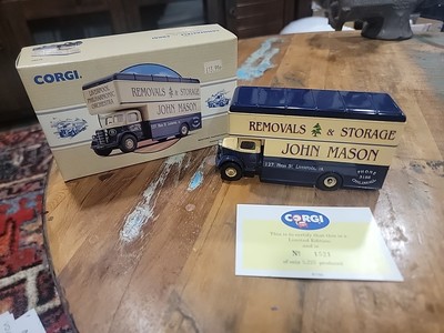 Corgi 97089 Bedford Pantechnicon - John Mason Removals & Storage Liverpool