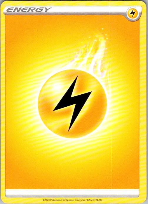 LIGHTNING ENERGY SWSH01: SWORD & SHIELD BASE SET POKEMON