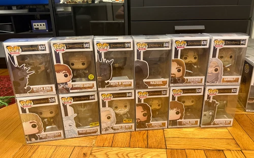 Funko Pop! The Lord of the Rings Bundle Lot Set Of 12 w.