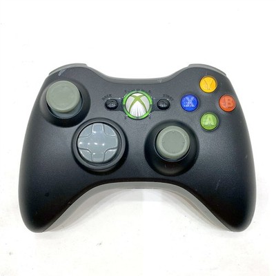 Microsoft Xbox 360 OEM Wireless Controller Black Battery Charged Tested Great