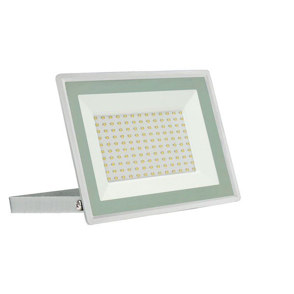Led Fluter Flutlicht Noctis Weiß IP65 100W 9400Lm Tageslichtweiß 6000K Strahler-image