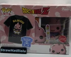 Funko Pop! Tees Dragon Ball Z Majin Buu GameStop Vinyl Figure & T-Shirt Set
