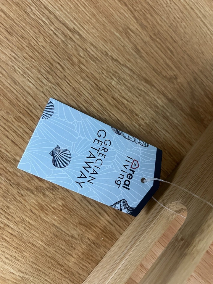 Bandeja para servir de madera maciza de bambú 19,6 pulgadas NUEVA (L) x 11,8 pulgadas (W) Foto 2 de 3