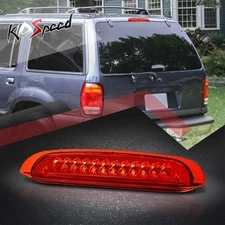 (FULL LED) Red 3rd Third Tail Brake Light Rear Stop Lamp for 98-01 Ford Explorer