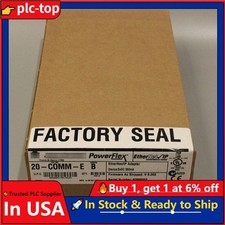 New Factory Sealed Allen Bradley 20-COMM-E Ethernet / IP Adaptor 20COMME US