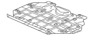 #ad #ad Genuine Honda Under Cover 74111 T7W A00 $234.64