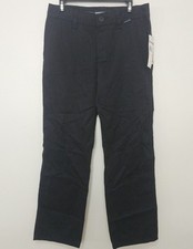 Vintage Quiksilver Boy  s Everyday Union Pants In Black Youth Size 23Youth New