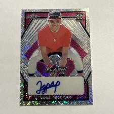Jose Perdomo 2021 Leaf Metal Flash Pink Autograph /15 