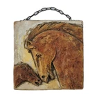 Scultura Di Guerrino Bardeggia Artistica Terracotta Ceramica Wall Plate Italy