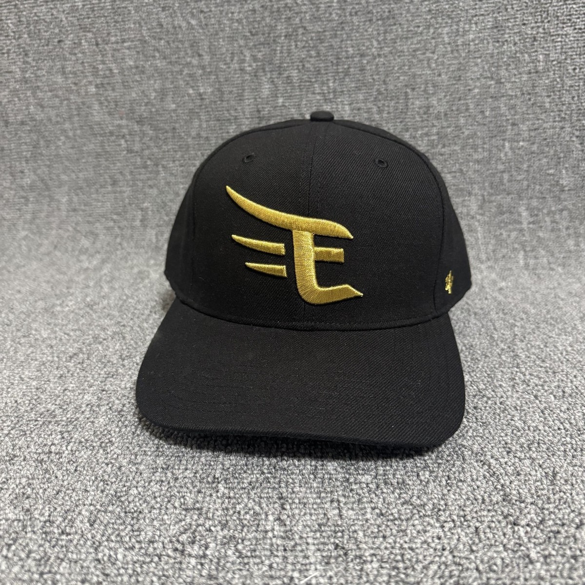 '47 Brand SoftBank Hawks Baseball Cap Snapback Black Gold Curved Brim Hat