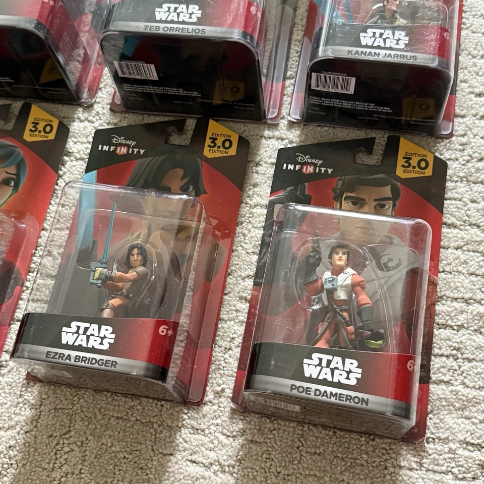 Disney Infinity 3.0 Star Wars LOT Darth Vader Boba Fett The Force Awakens NEW ++ - Image 2 of 4