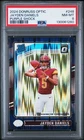 2024 PANINI DONRUSS OPTIC PURPLE SHOCK #248 JAYDEN DANIELS PSA 8