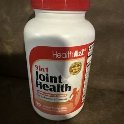 HealthA2Z 9 in 1 Joint Health for Women 90 Tablets, 30-Day Supply Exp 07/2028