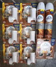Glade (9-PACK) Scented Oil Warmers/Plug-ins/Refills & Room Sprays CASHMERE WOODS
