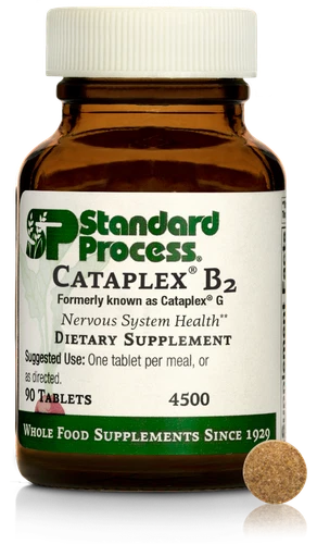 Standard Process Cataplex B2 - Whole Food Nervous System Supplements 90 Tablets