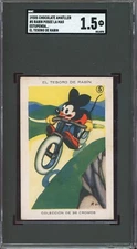 1930s Chocolate Amatller Mickey Mouse #5 El Tesoro De Rabin SGC 1.5